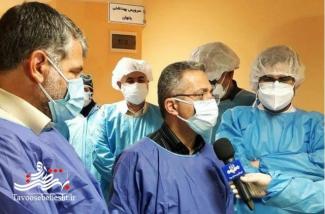 بازدید شبانه و سرزده معاون وزیر درمان از بیمارستان سیدالشهدای آران و بیدگل