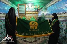 جشن روزه اولی‌ها در حرم مطهر باب‌المراد آران و بیدگل 